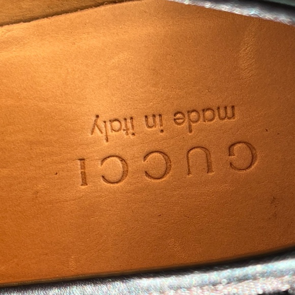 Gucci ”Lux Diamonte” Monogram Leather Loafers. Cocoa Brown. Men’s US Size 9 - Picture 8 of 11